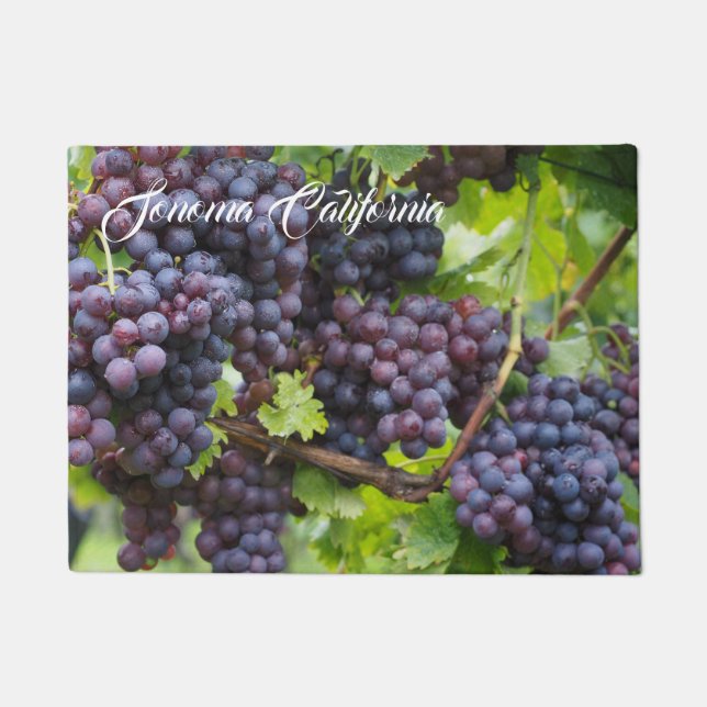 Grapes Door Mat (Front)