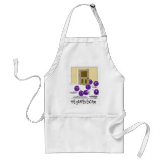 Grapes Escape apron