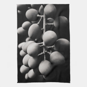 grapes for a sour day tea towel