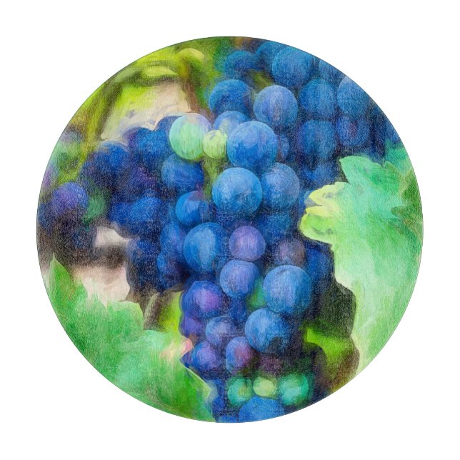 Grapes for Wine Cutting Board (Front)