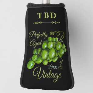 Grapes Golf Head Putter Cover