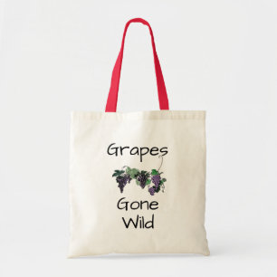 Grapes Gone Wild Tote Bag