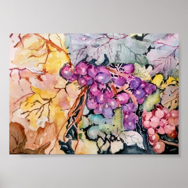 Grapes I Poster (Front)