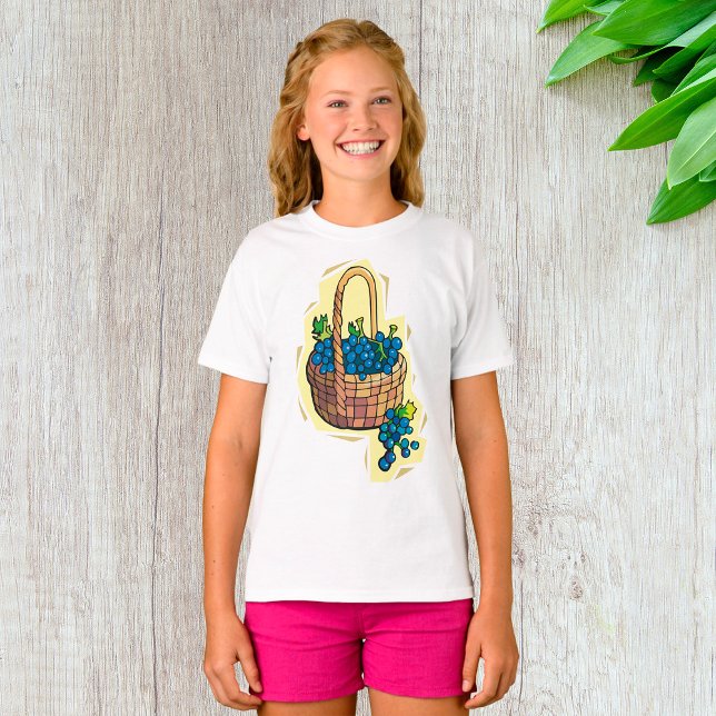 Grapes In A Basket T-Shirt (Creator Uploaded)