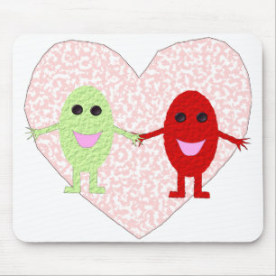 Grapes In Love Mousepad