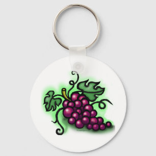 Grapes Key Ring