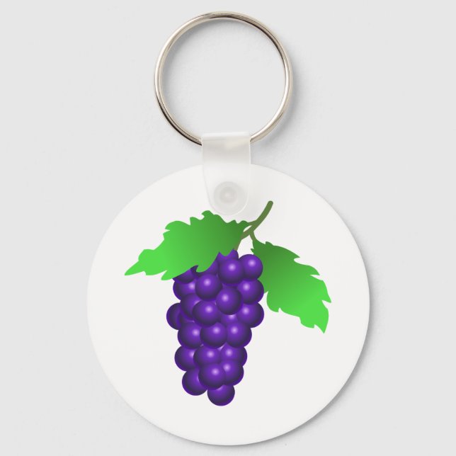 Grapes Key Ring (Front)