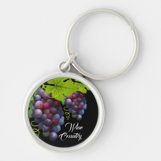 Grapes Keychain (Front)