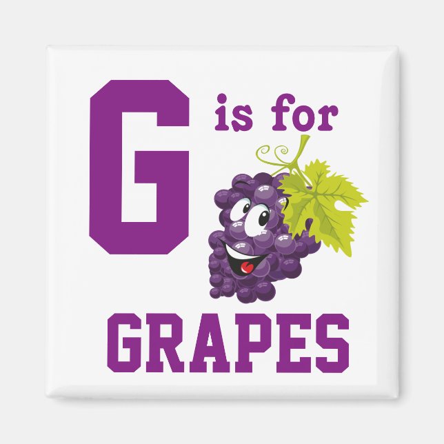 Grapes Magnet (Front)