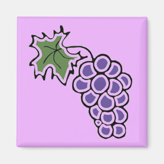 Grapes Magnet (Front)