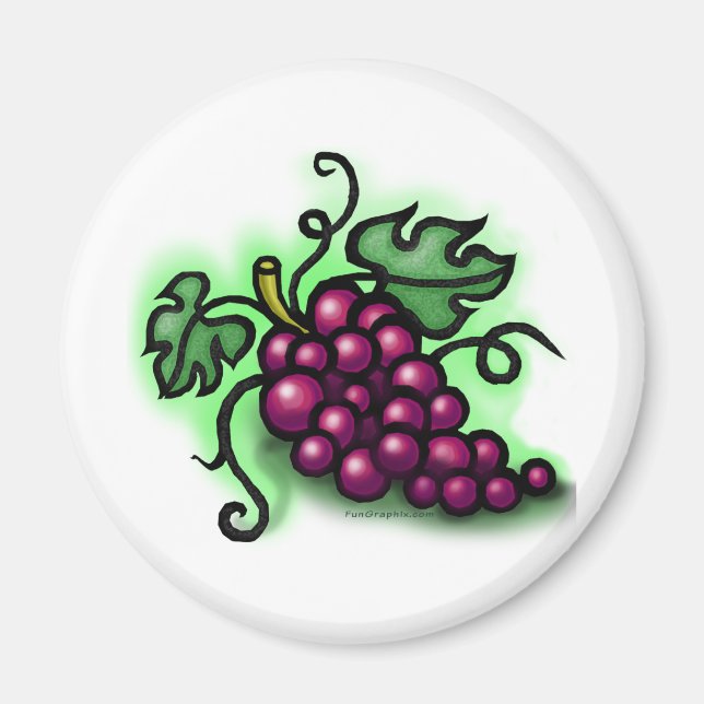 Grapes Magnet (Front)
