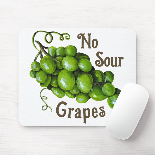 Grapes Mousepad (With Mouse)