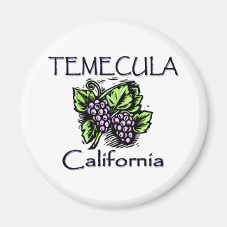 Grapes of Temecula Magnet