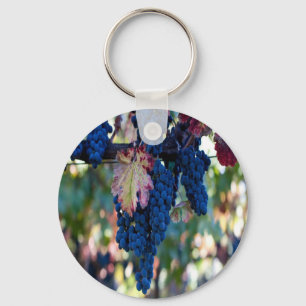 Grapes on a Vine Key Ring