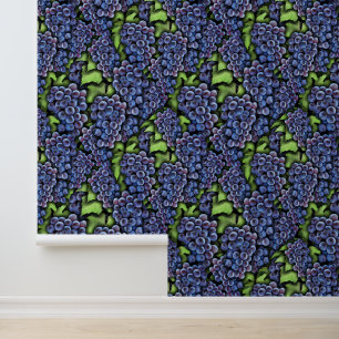 Grapes on The Vine Wallpaper
