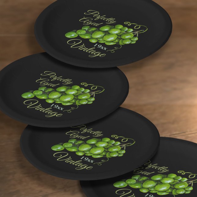 Grapes Paper Plate (Creator Uploaded)