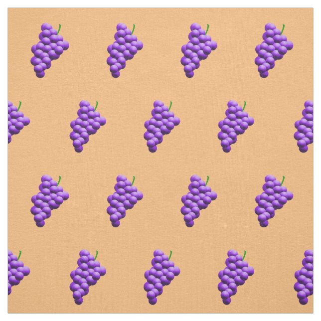Grapes Pattern Fabric (Swatch)