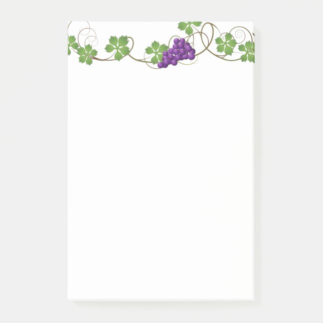 Grapes Post-it-Notes Post-it Notes (Front)