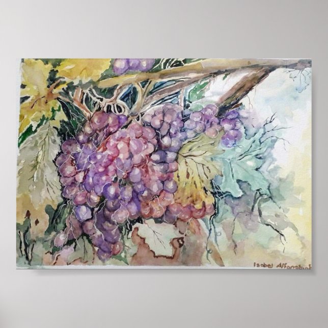 Grapes Poster (Front)