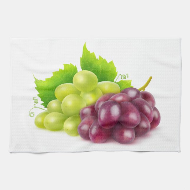 Grapes Tea Towel (Horizontal)