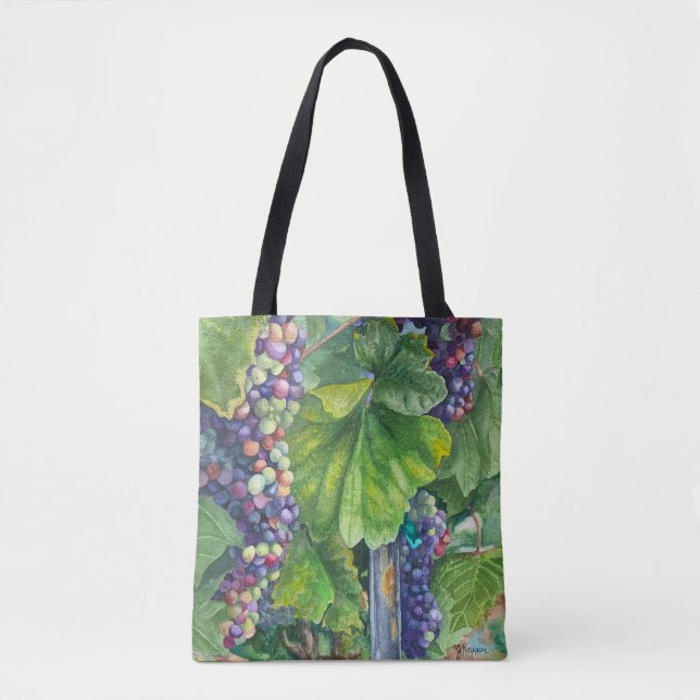 Grapes Tote Bag (Front)