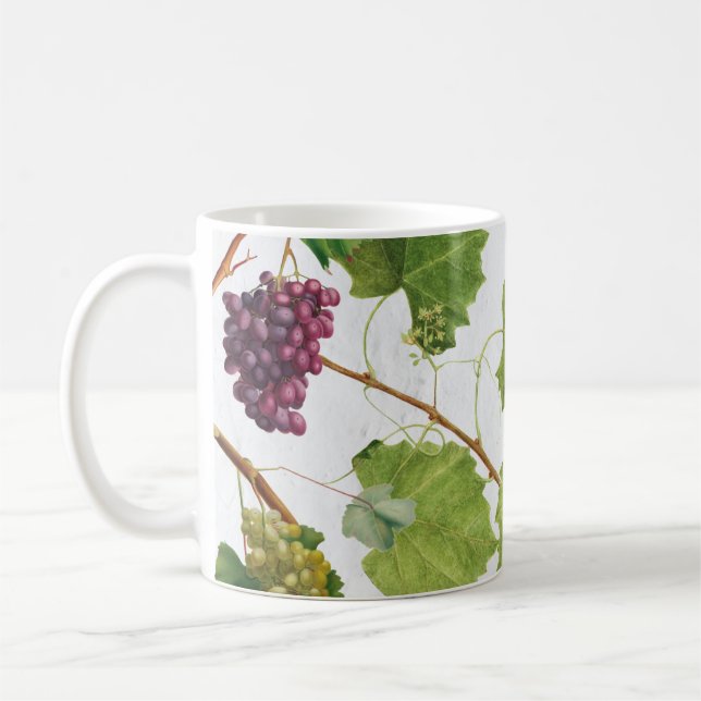 Grapes Vineyard Mediterranean Greek Island  Coffee Mug (Left)