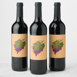 Grapes Wine Label