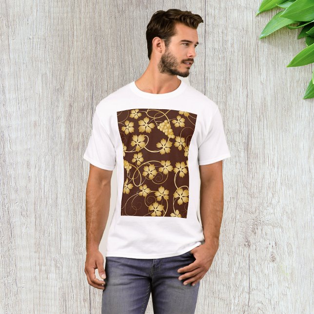 Grapevine Background Mens T-Shirt (Creator Uploaded)