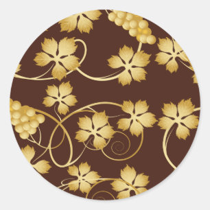 Grapevine Background Stickers