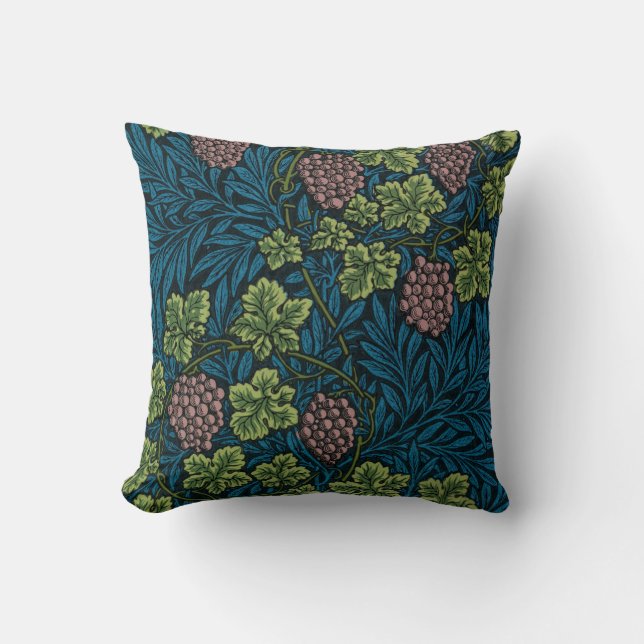 Grapevine (by William Morris) Cushion (Front)