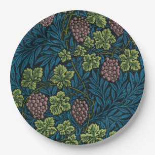 Grapevine (by William Morris) Paper Plate