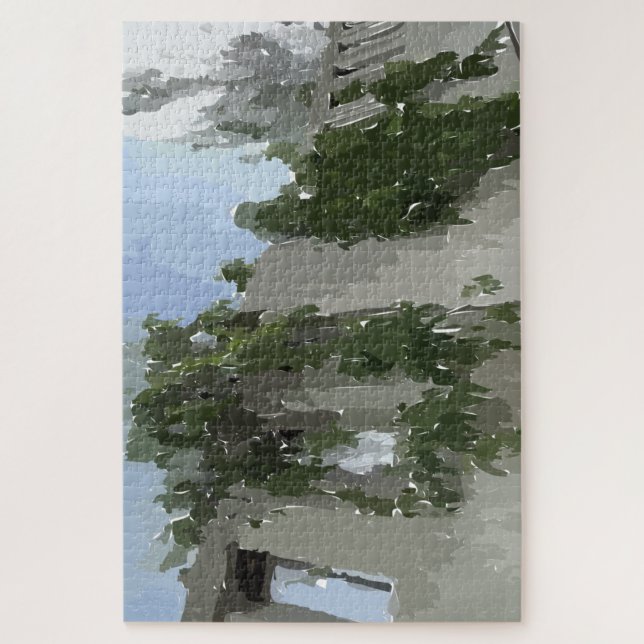 Grapevine Puzzle (Vertical)
