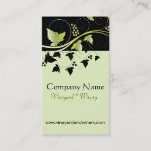 Grapevine Winery Business Card