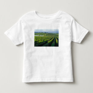 Grapevines in neat rows in California's Napa Toddler T-Shirt