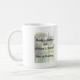 Grapevines Seen Through Window Coffee Mug