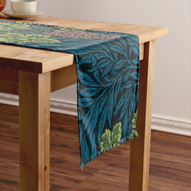  Grapevines with clusters of pink grapes  Short Table Runner (In Situ)