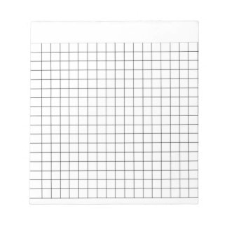 Graph Column Chart Notepad