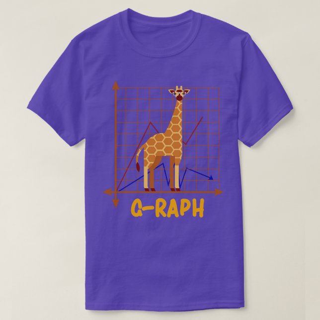 GRaph Funny Giraffe Art Lovely Animal Men Women Ki T-Shirt (Design Front)