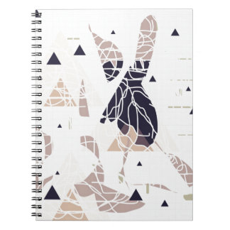 graph paper triangle soft design by SIRAdesign Notebook