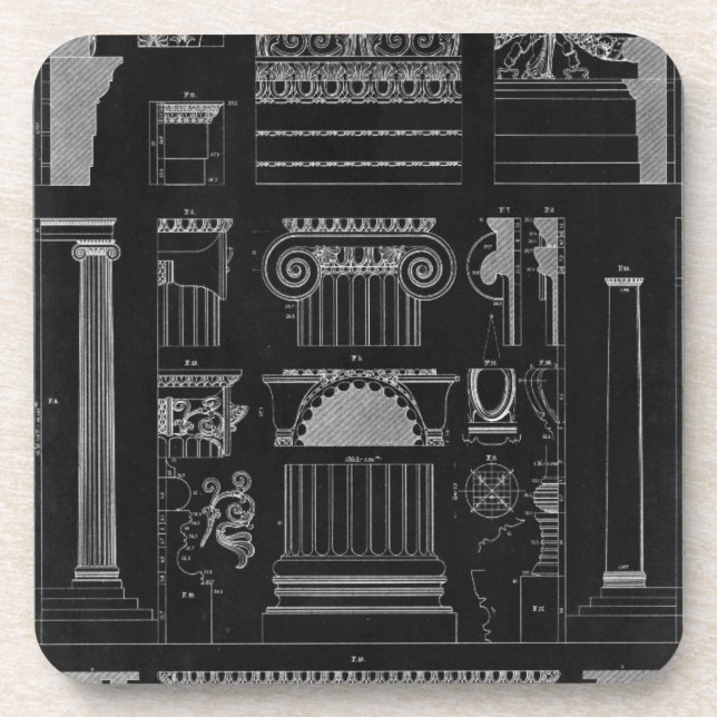 Graphic Architecture IV Coaster (Front)