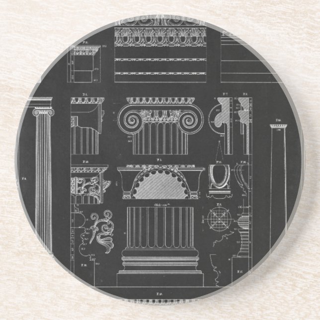 Graphic Architecture IV Coaster (Front)