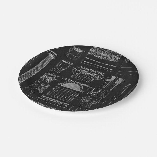 Graphic Architecture IV Paper Plate (Angled)