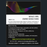 Graphic Art Design, Graphic Designer Advertising Flyer<br><div class="desc">Graphic Art Design,  Graphic Designer Advertising Flyers By The Business Card Store.</div>