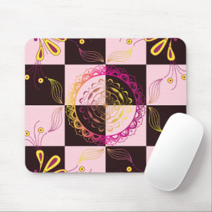 Graphic Art, Mystic Chequerboard Mouse Pad