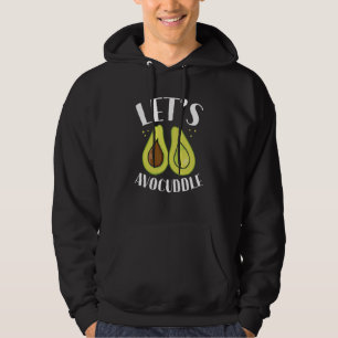 Graphic Avocado Apparel Let's Avocuddle Hoodie