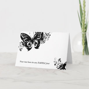 GRAPHIC BUTTERFLY IN STYLE CARD