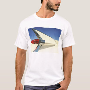 Graphic: Close-up of fin and taillight on T-Shirt