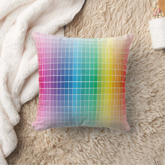 Graphic Colour Colour Table Spectrum Palette Ombre Cushion