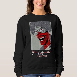 Graphic Demon Devil Harajuku Aesthetic Tokyo 1 Sweatshirt