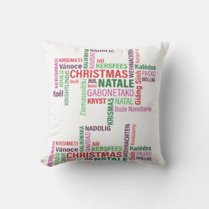 Graphic Design Christmas Cushion